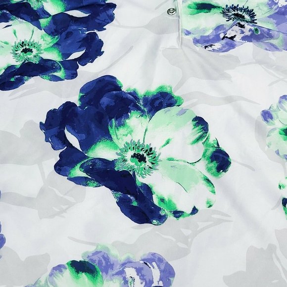 Lady Hagen Magnolia Hydrodri Polo Sleeveless Women's Golf Tennis Sport WGH31219 - Picture 5 of 11